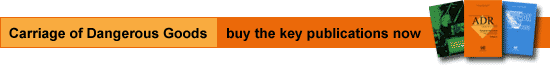 Carriage of Dangerous Goods - Key Publications