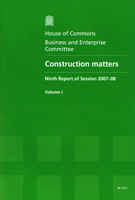 Construction Matters (HC 127-I) Construction Matters (HC 127-I)