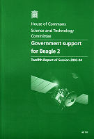 Government Support for Beagle 2 Government Support for Beagle 2