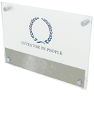 Investor Perspex Plaque