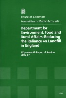 Department for Environment, Food and Rural Affairs: Reducing the Reliance on Landfill in England (HC 212) Department for Environment, Food and Rural Affairs: Reducing the Reliance on Landfill in England (HC 212)