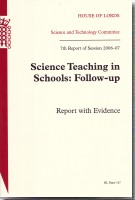 Science Teaching in Schools: Follow-up (HL 167) Science Teaching in Schools: Follow-up (HL 167)