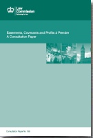 Easements, Covenants and Profits a Prendre - A Consultation Paper (Consultation Paper 186)