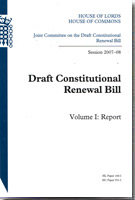 Draft Constitutional Renwal Bill (HL 166-I / HC 551-I) Draft Constitutional Renwal Bill (HL 166-I / HC 551-I)