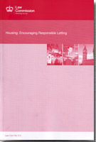 Housing: Encouraging Responsible Letting (Cm. 7456)