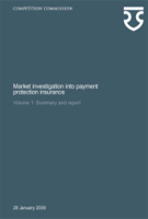 Market Investigation into Payment Protection Insurance Market Investigation into Payment Protection Insurance