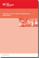 Capital and Income in Trusts: Classification and Apportionment (HC 426)