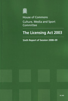 The Licensing Act 2003 (HC 492) The Licensing Act 2003 (HC 492)
