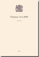 Finance Act 2009 Finance Act 2009