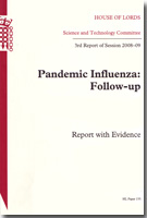 Pandemic Influenza: Follow-up (HL Paper 155) Pandemic Influenza: Follow-up (HL Paper 155)