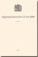 Appropriation (No. 2) Act 2009 Appropriation (No. 2) Act 2009