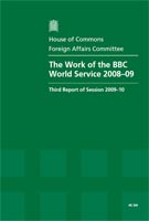 The Work of the BBC World Service 2008-09 - HC 334 The Work of the BBC World Service 2008-09 - HC 334
