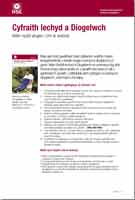 Health and Safety Law Poster - Welsh Version Health and Safety Law Poster - Welsh Version