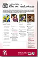 Health and Safety Law Poster - What You Need to Know Health and Safety Law Poster - What You Need to Know