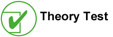 Theory Test for Large Vehicles text image heading