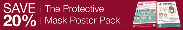 Save 20 percent with The Protective Mask poster Pack