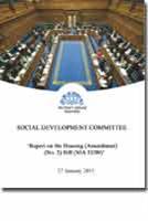 Report on the Housing (Amendment) (No. 2 - Front