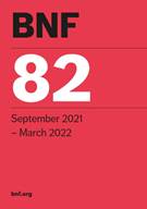 British national formulary: 82 September - Front