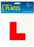 The official DVSA magnetic L plates